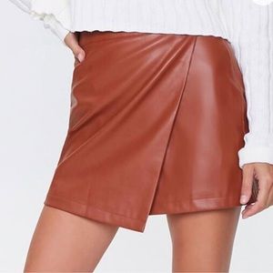 Forever 21 Faux Leather Mini Skirt